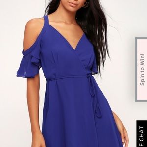 NWT Lulu’s Bombshell Wrap Dress